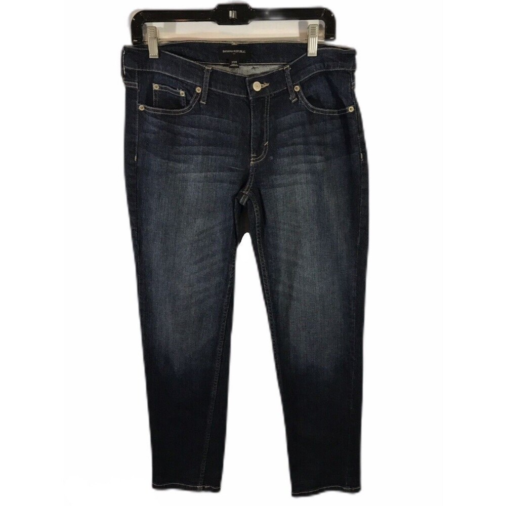 Banana Republic Women's Slight Tapered Jeans Size 4 / 27 Dark Wash